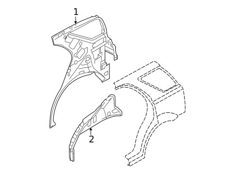 Inner Structure for 2008 Kia Sorento #0
