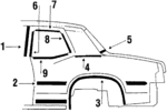 20146244 - Body: Molding for Pontiac: Phoenix Image