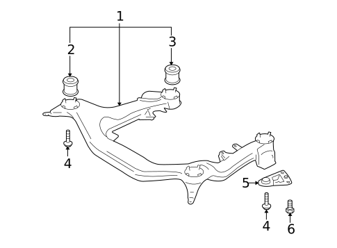 Suspension Mounting for 2009 Audi S4 #0