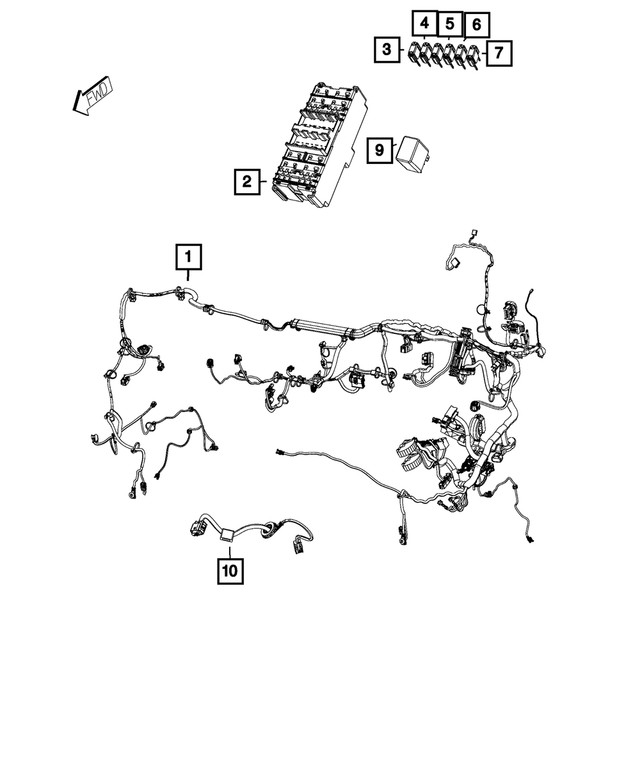 68096895AA - Electrical: Mini Fuse for Mopar Image