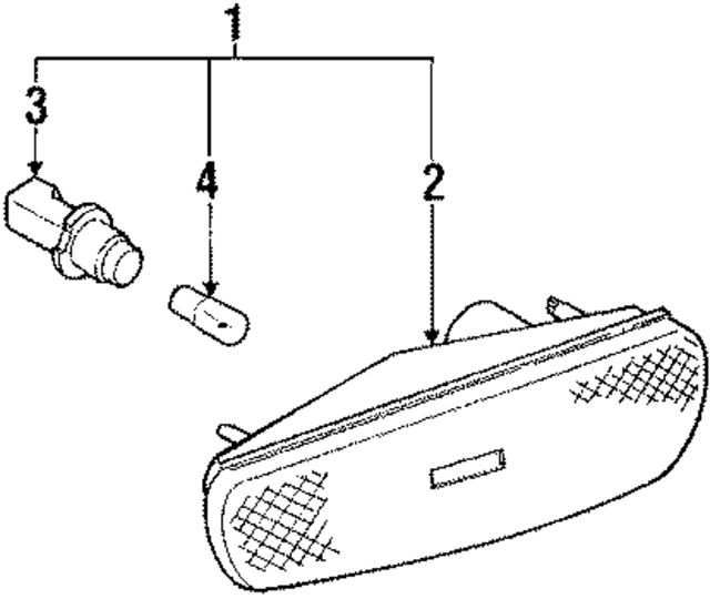 2618460U00 - Electrical: Lens &amp; Housing for Infiniti Image
