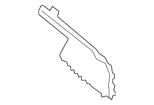 L1MZ78016A22A - Body: Dash Panel Reinforcement for Ford Image
