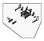 89200R5280MRL - Body: Cushion Assembly for Kia: Sorento Image