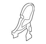 89295R5000 - Body: Seat Back Recliner Adjustment Mechanism Cover for Kia Image