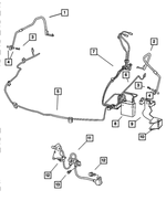 4779121AA - : Brake Hose, Left for Mopar Image