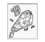5G6809851 - Body: Inner Wheelhouse for Volkswagen Image