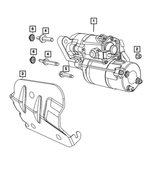 R5035322AC - Electrical: Engine Starter, Remanufactured for Mopar Image