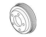 BR3Z8509H - Belts &amp; Cooling: Engine Water Pump Pulley for Ford: Expedition | Lincoln: Navigator Image