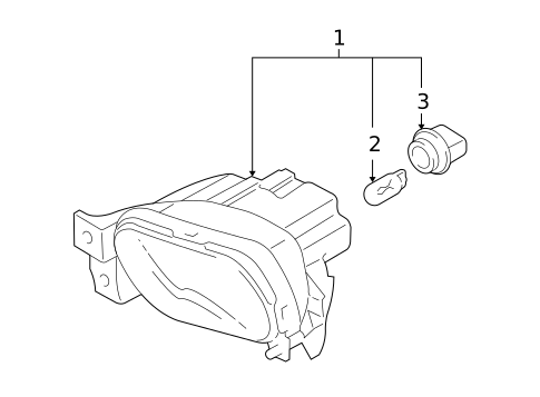 Bulbs - Chassis for 2007 Kia Rio5 #2