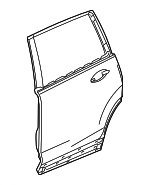 67550TG7A11ZZ - : Door Shell for Honda: Passport, Pilot Image