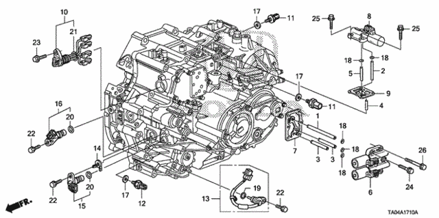 AT Sensor - Solenoid (V6) for 2010 Honda Accord #0