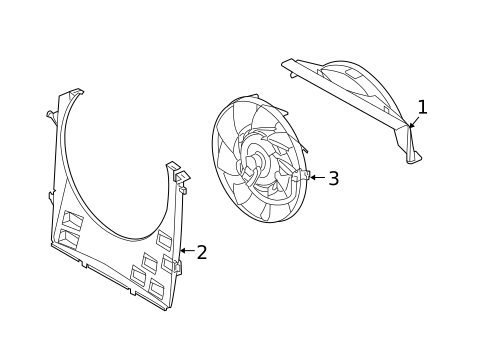 Cooling Fan for 2008 Land Rover Range Rover Sport #0