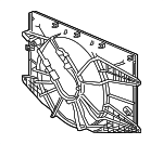190155AAA01 - Cooling System: Fan Shroud for Honda: Civic Image