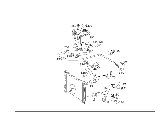 2035010020 - : Holder for Mercedes-Benz Image