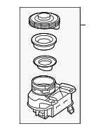 46661TRTA00 - : Brake Master Cylinder Reservoir for Honda Image
