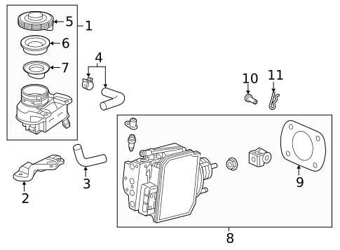Hardware, Fasteners & Fittings for 2021 Honda Clarity #0