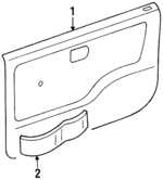 8944214570 - : Door Trim Panel for Isuzu Image