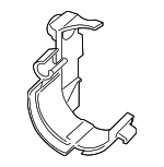 17118632136 - Cooling System: Support for BMW: 530e, 530e xDrive, 530i, 530i xDrive, 540i, 540i xDrive, 740e xDrive, 750i, 750i xDrive, 840i, 840i Gran Coupe, 840i xDrive, 840i xDrive Gran Coupe, M5, M550i xDrive, M8, M8 Gran Coupe, M850i xDrive, M850i xDrive Gran Coupe Image