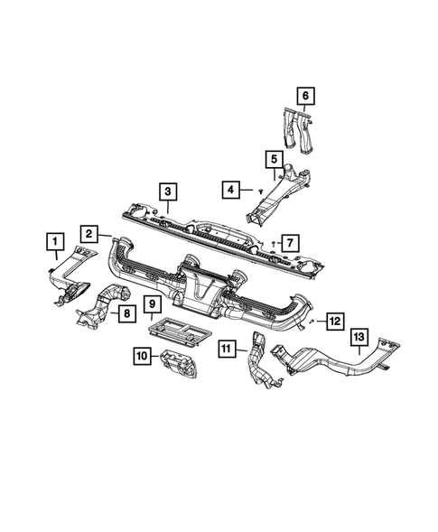 Air Ducts for 2019 Jeep Wrangler #0