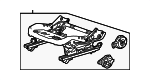 13508783 - Body: Seat Frame for GM Image