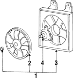 9773034001 - HVAC: Fan Assembly for Hyundai: Sonata Image