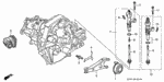22825PX5A00 - Transmission - Manual: BOLT, RELEASE FORK for Honda Image