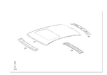 2186570009 - Roof: Paneling, Roof for Mercedes-Benz Image