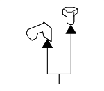 8916022000 - Body: Seat Cushion Grommet for Hyundai: Accent, Azera, Elantra, Sonata, Tiburon, XG350 Image