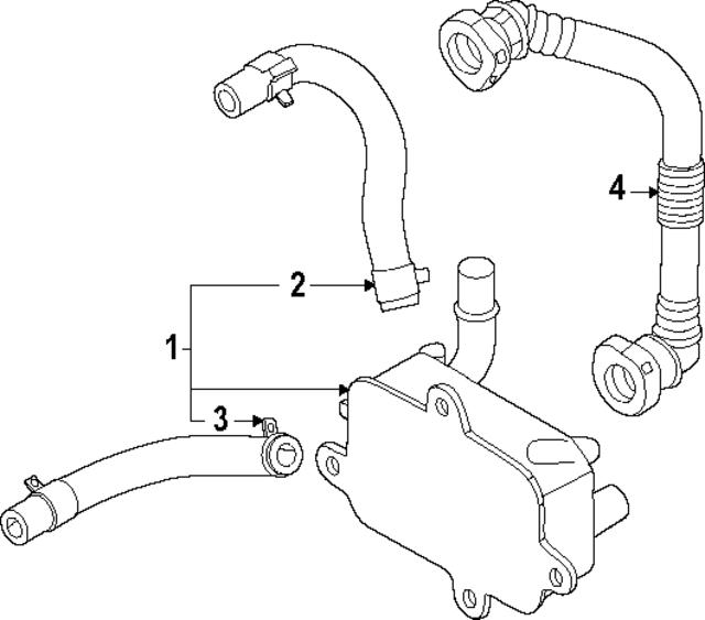 25422GI600 - : Return Hose for Hyundai Image