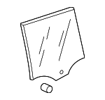 5NL845025E - Body: Movable Glass for Volkswagen: Tiguan Image