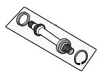 2973301702 - Suspension: Intermediate Shaft for Mercedes-Benz Image