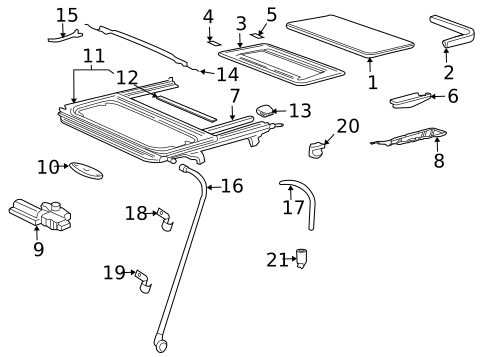 Sunroof for 2013 Porsche 911 #0