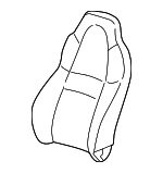 7107317330D0 - Body: Seat Back Cover for Toyota: MR2 Spyder Image
