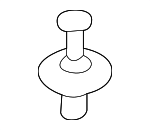 51118174185 - Body: Bumper Cover Rivet for BMW Image