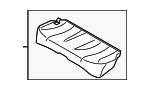88300EM54A - Body: Seat Cushion for Nissan: Versa Image
