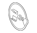 12797737 - Body: Fuel Door for Saab: 9-3, 9-3X Image