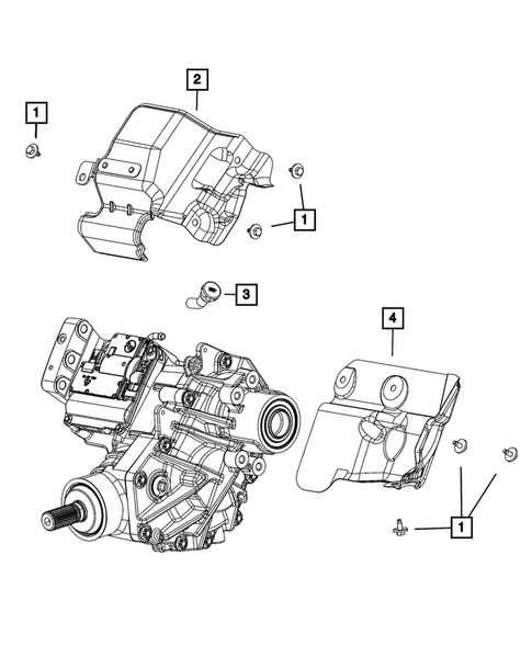 Case and Related Parts for 2020 Chrysler Pacifica #0