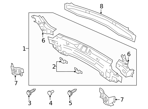 Rear Body for 2025 Audi Q3 #0