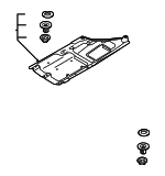 84147D4000 - Body: Rear Cover for Kia: Cadenza, Optima Image