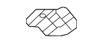 1T0803274 - Body: Floor Pan Assembly Retainer for Audi Image