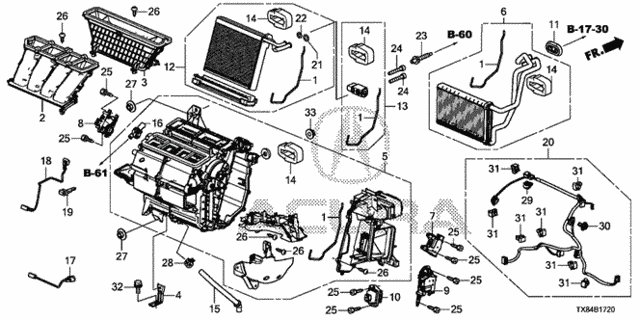 Heater Unit for 2013 Acura ILX #0