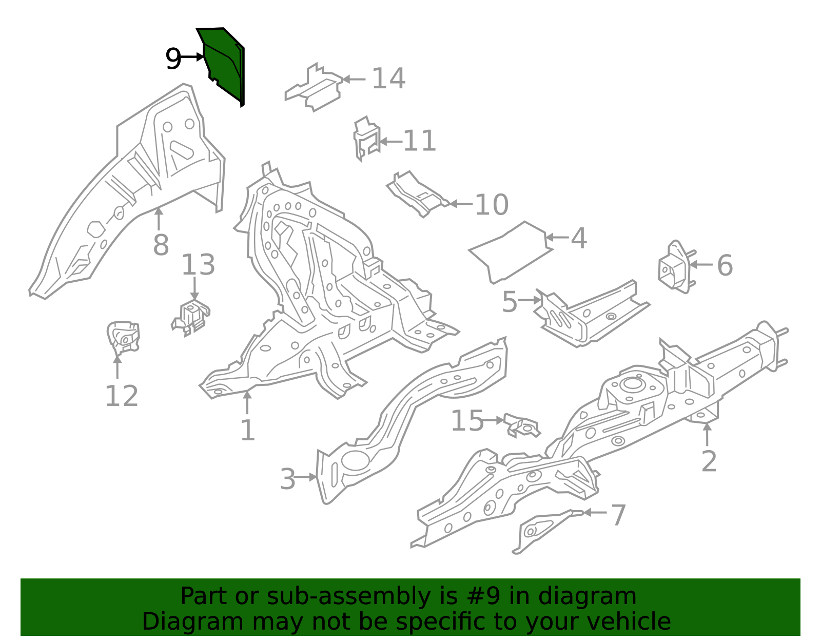 2019-2026 BMW Cover Panel 41007947140 | OEM Parts Online