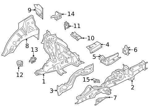 Wheelhouse & Side Rails for 2021 BMW X5 #0