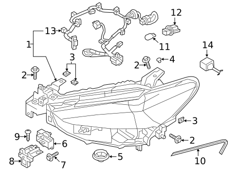 Bulbs - Chassis for 2021 Mazda 6 #0