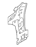 5Q0802847 - Body: Jack Bracket for Volkswagen: Arteon, e-Golf, Golf, Golf Alltrack, Golf R, Golf SportWagen, GTI, Jetta Image