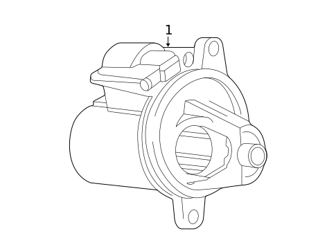 Starter for 2001 Ford F-250 Super Duty #0