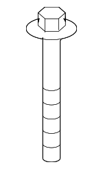 90037827901 - Suspension: Track Bar Bolt for Porsche: 911, Boxster, Cayman Image