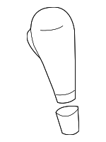 15793384 - Body: Shift Knob for Saturn: Ion Image