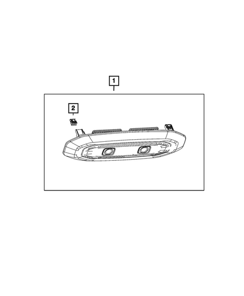 Headliners - Visors - Assist Straps for 2025 Jeep Gladiator #2