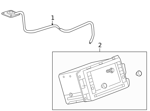 Navigation System Components for 2008 Hummer H2 #0